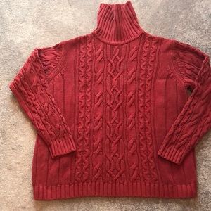 Eddie Bauer turtleneck sweater